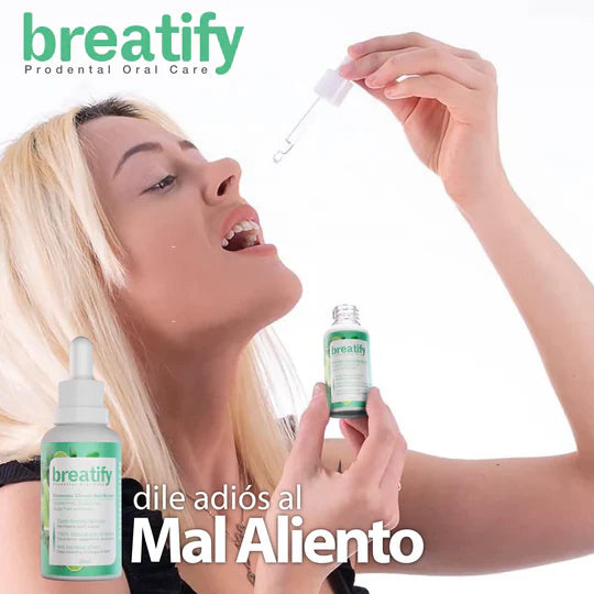 BREATIFY® Elimina el Mal Aliento de Forma Natural y Eficaz